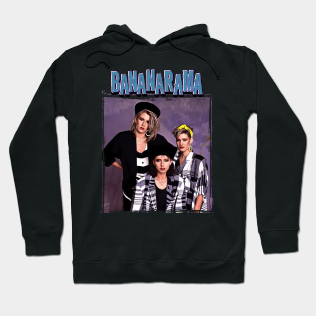 Bananarama Band Hoodie by keng-dela